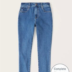 Curve Love High Rise Super Skinny Ankle Jean Size 28 NWT